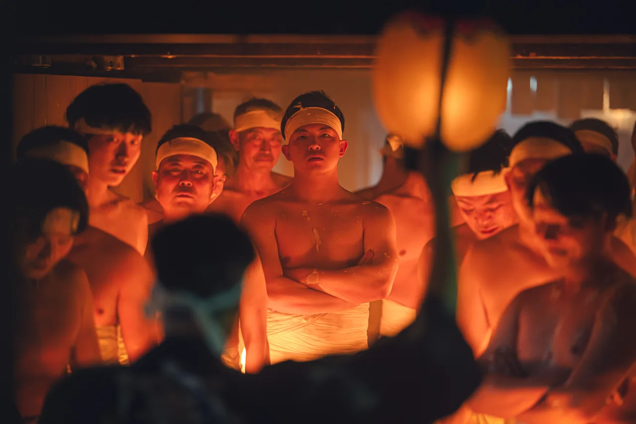 越後浦佐毘沙門堂裸押合大祭